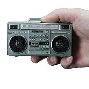 New Wave Toys M90 Micro Blaster Boombox Portable Wireless Bluetooth Speaker